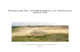 Proposal for rehabilitation of Tasovice Sand Pit · Proposal for rehabilitation of Tasovice Sand Pit ... (Prach a Pyšek 2001). ... implementation and for planning further interventions.