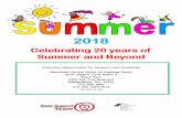 2018 - esc-cc.org Summer and Beyond Directory FINAL2-26...Summer is just around the corner and parents are beginning to think about what activities will be available to offer their