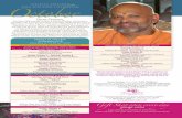 Shanti Mandir O toer (kirtan, meditation, and discourse), 10:00am until noon. ... FLUTE CONCERT Saturday, October 22 Flute Concert by world-renowned Pt. Rakesh Chaurasia