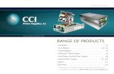 range of products - CCI Power Supplies · Standard Power Supplies Model Number Series Model Series Description Input Voltage Input Current Output Voltage DC Output Current Output