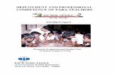 DEPLOYMENT AND PROFESSIONAL COMPETENCE OF PARA-TEACHERS€¦ ·  · 2015-04-18``DD`Deployment and Professional Competence of Para`D eployment and Professional Competence of ... designations