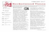 FEBRUARY 2017 - Becketwood – Enjoy Active, Independent ... · this slogan or tag line in our ... composting save energy, conserve natural resources, ... Gallery in grand style!