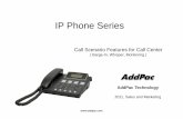 IP Phone Series - AddPac · • IP Ph C i T blIP Phone Comparison Table ... Analog Phone Analog Phone B (Listen A Only) (Digital E1 ... AP-IP120 IP Phone Hardware Specification 4