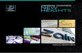 new heights - Zain Bahrain Home Page15 English.pdf · new heights ANNUAL REPORT 2015. 02 INTRODUCTION - ASPIRING TOWARDS NEW HEIGHTS 04 MISSION, ... renowned Ericsson in order to