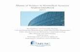 Master of Science in Biomedical Sciences Student …academicdepartments.musc.edu/grad/masters_programs/MBS_Hndbk_2017...Master of Science in Biomedical Sciences Student Handbook 2017