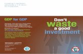 Investing in sanitation generates a 1:9 return on investment investment Don't a good 15, ... in a longer document titled GDP for GDP: the full story. ... and unavoidable bodily functions