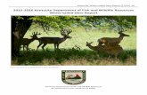 Kentucky White-tailed Deer Report · Kentucky White-tailed Deer Report 2015-16 Kentucky Department of Fish and Wildlife Resources #1 Sportsmans Lane Frankfort, ... 222 3/8 Randy Fox
