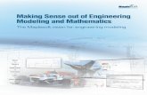 Making Sense out of Engineering Modeling and Mathematics Making Sense out of Engineering Modeling and Mathematics ... Advanced Concepts Laboratories, Grumman, Maglev Control Project