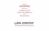 Ghid GDPR pentru companiile romanesti v5.0 · Informatii care pot identifica individual prin apartenenta la diverse asociatii, ... De la utilizarea in scopuri de marketing, ... Acest