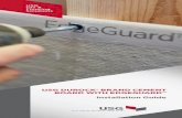 USG DUROCK BRAND CEMENT Installation Guide · Water durable and mold resistant, with better tile bond than fiber-cement boards or bare plywood, USG Durock ® ... and federal regulations.