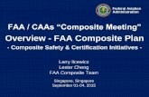 Overview - FAA Composite Plan - Wichita State … Aviation Administration FAA / CAAs “Composite Meeting” Overview - FAA Composite Plan - Composite Safety & Certification Initiatives
