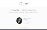 Priority Mail vs. SurePost/SmartPost - iDrive Logisticsshipsmarter.idrivelogistics.com/acton/attachment/17478/f-021a/1...Glenn Gooding President iDrive Logistics Glenn@iDriveLogistics.com