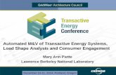 Automated M&V of Transactive Energy Systems, Load Shape ...€¦ · Lawrence Berkeley National Laboratory Automated M&V of Transactive Energy Systems, Load Shape Analysis and Consumer