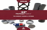 CATALOG - Heritage Plastics | PVC Electrical Conduit, … ·  · 2017-04-21CATALOG. PVC CONDUIT, ... PVC Conduit Utility Duct DB-60, ... Rated for use with 90° C Wiring Schedule