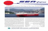 No. 354 Aug. - Sept. 2012 TØNSBERG receives The Ship of …€¦ ·  · 2015-06-10No. 354 Aug. - Sept. 2012 ... MAN B&W 7L70ME-C8 diesel engine Output: ... MES develops world’s