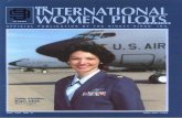 Cathy Clothier, Major, USAF. - Ninety-Nines · Cathy Clothier, Major, USAF. Story on page 6. VOL. XXI NO. 6 NOV/DEC 1995