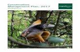 Conservation Management Plan, 2017 - Projects Abroad · Green forest Andasibe Madagascar Conservation Management Plan, ... • Bird watch on foot or from a hide. • With the aid