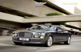 MULSANNE - Dealer eProcesscdn.dealereprocess.com/.../bentley/2013-mulsanne.pdf6 Hand-built in Crewe to unparalleled standards, the Mulsanne represents the pinnacle of Bentley’s design,