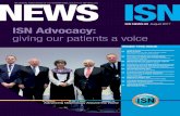 ISN NEWS 62 August 2017 ISN Advocacy: giving our … Advocacy: giving our patients a ... role to play in building a future where ... reflected on the challenges to gain equitable access