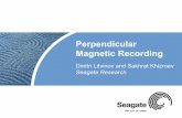 Perpendicular Magnetic Recording - THIC · 02 46 8101214161820-300-200-100 0 100 200 300 ... P1 P2 W P2 = 1.2µm t ... Perpendicular Magnetic Recording November 5, 2002 Page 26