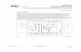 AN4374 Application note - STMicroelectronics · Application note The LED1642GW and ALED1642GW start-up guide ... Besides, the brightness register set-up has been changed to have a