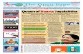 inside Queen of Hearts Jayalalitha - Open Page · An exemplary life well lived! ... leader who was accessible to them and ... After Prime Minister Narendra Modi’s appeal to pro-