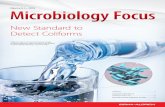 New Standard to Detect Coliforms - Sigma-Aldrich · New Standard to Detect Coliforms ... MUG and a positive indole test demonstrate the ... Bile Agar for the detection and enumeration