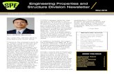 Engineering Properties and Structure Division Newsletter ·  · 2016-05-19Engineering Properties and Structure Division Newsletter May 2016 ... TOTAL INCOME $7,247.64 EXPENSES Board