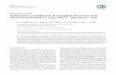 Multivariant Crystallization of Tetraplatin Precursors ...downloads.hindawi.com/journals/jchem/2017/3695141.pdf · tatedfromthesolutionscontainingionicpair[PtCl6] 2 ...