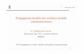 Propagation models for wireless mobilesymoon.free.fr/scs/ofdm/biblio/Transmission pour micro... ·  · 2005-11-21M. Hata, “Empirical formula for propagation loss in land mobile
