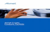 Atmel Crypto Products Portfolio - Microchip Technologyww1.microchip.com/downloads/en/devicedoc/doc8705.pdfAtmel Crypto Authentication ... 5 Atmel Crypto Products Portfolio ... •