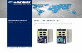 Installation Guide eWON 2005CD · This installation guide describes the hardware of the eWON 2005CD and explains how to get started with it. Installation Guide ... 5.2. Embedded PSTN