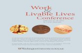 Work Livable Lives - Center for Social Development ·  · 2015-05-13Co-sponsored by Center for the Interdisciplinary Study of Work and Social Capital; ... Health Reform as a Policy