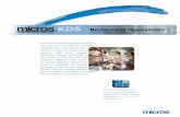 MICROS Kitchen Display System - Micros South Africa - MICROS... · Fully integrated with the MICROS 3700, MICROS 9700, and Simphony, KDS runs on embedded PC hardware ... Generate