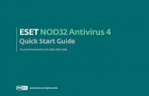 Quick Start Guide - ESETeset.com.mt/EAV4_QuickStartGuide_EN_NA.pdf · ESET® NOD32 Antivirus provides state-of-the-art protection for your computer against malicious code. ... Username