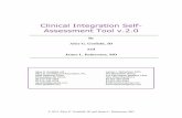 Clinical Integration Self- Assessment Tool v.2 - UFT-A · Clinical Integration Self-Assessment Tool Context and Use This document is a Clinical Integration Self-Assessment Tool which