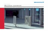 WANZL | CAtALogue Access controlharlephils.com/sites/default/files/brochures/WANZL Security... · VeNdiNg uNits/soFtWAre ... attractive design of the Sirio turnstiles and aid reliable
