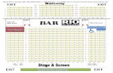 Merch/ Bar area Merch area - GetBarker.combarkerhost.com/wp-content/uploads/sites/4/2014/08/RIO... ·  · 2016-10-31Hard Seat Capacity 409. 301 Main Floor + 108 Balcony. Accesible