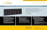 SUNIVA OPTIMUS SERIES MONOCRYSTALLINE … 2013 04 25.pdfMonocrystalline Cells 19%+ efficiency (BOSS) Storage Appliances and EV Chargers Certifications: OPTXXX-60-4-100 (60 CELL MODULE)