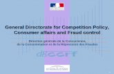 General Directorate for for CompetitionCompetition Policy ... · Fairness of commercial practices as concerns consumers ... pesticide residues in fruits and vegetables, toys, ...