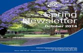 Spring Newsletter - adss.org.au · Turner Freeman Lawyers Workplace Health & Safety Qld ... Redcliffe and Prince Charles Hospital ... Square on 2nd October.