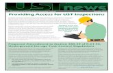 UST News - Summer 2016 · S.C. Department of ealth Environmental Control Summer 2016 Providing Access for UST Inspections Underground storage tank (UST) systems are inspected by the