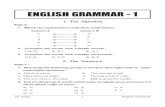 ENGLISH GRAMMAR - 1 - Eden Books Internationaledenbooksinternational.com/docs/KeyBooks/ENG GRAMMAR 1-5...1st Class English Grammar ENGLISH GRAMMAR - 1 2 3. Noun Page 11 : 1. Some pictures