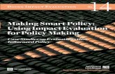 Making Smart Policy: Using Impact - World Banksiteresources.worldbank.org/INTISPMA/Resources/383704...Making Smart Policy: Using Impact Evaluation for Policy Making Case Studies on