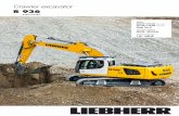 Crawler excavator R 936 - Power Equipment Company · Tier4f emission standards, comprises a diesel exhaust fluid in- ... acoustic power inside the operator’s cab is is ... The engine