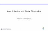 Area 3: Analog and Digital Electronics · (26) Analog Electronics – Related Courses ECE334 Digital Electronics (kernel) SoCs contain both digital and analog ECE302 Probability ...