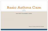 Basic Asthma Care - Georgia Society of Otolaryngology Asthma Care...Don’t do if baseline FEV1