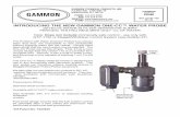 GAMMON MANASQUAN, N.J. 08736 WATERgammontech.com/mainframe/pdf/b160.pdf · gammon water probe (3-14) bulletin 160 gammon gammon technical products, inc. p.o.box 400 - 2300 hwy 34