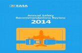 Annual Safety Recommendations Review 2014 - EASA · Annual Safety Recommendations Review 2014 Strategy & Safety Management Directorate Safety Intelligence & Performance Department