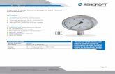Data Sheet - Ashcroft N5500 EN.pdf · Data Sheet All speciﬁ cations ... Standard: Stainless steel 304 (1.4301), Optional: Stainless steel 316L ... (EAC) Custom declaration EAC acc.